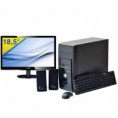 Computador Dexcom com Processador Intel® Core&trade i3, 4GB de Memória, 500 GB de HD, DVD-RW + Monitor LED 18,5" Philips